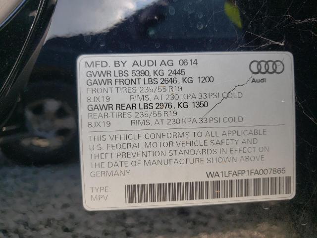 Photo 9 VIN: WA1LFAFP1FA007865 - AUDI Q5 PREMIUM 