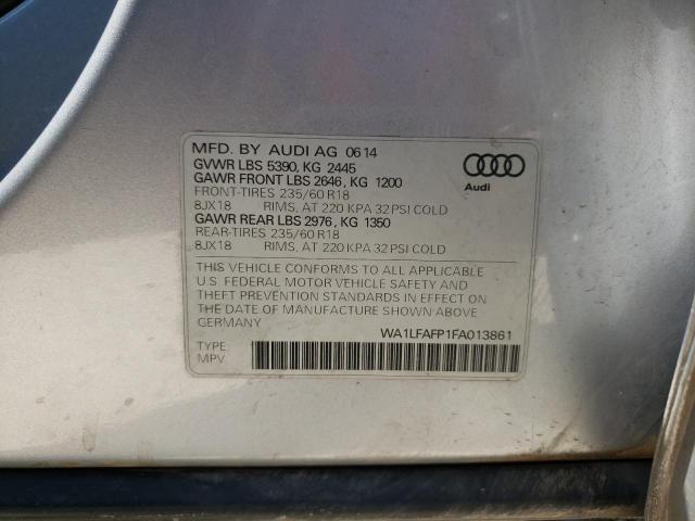 Photo 9 VIN: WA1LFAFP1FA013861 - AUDI Q5 PREMIUM 