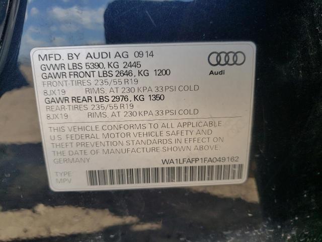 Photo 9 VIN: WA1LFAFP1FA049162 - AUDI Q5 PREMIUM 