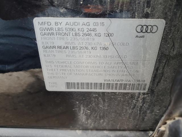 Photo 11 VIN: WA1LFAFP1FA123518 - AUDI Q5 PREMIUM 