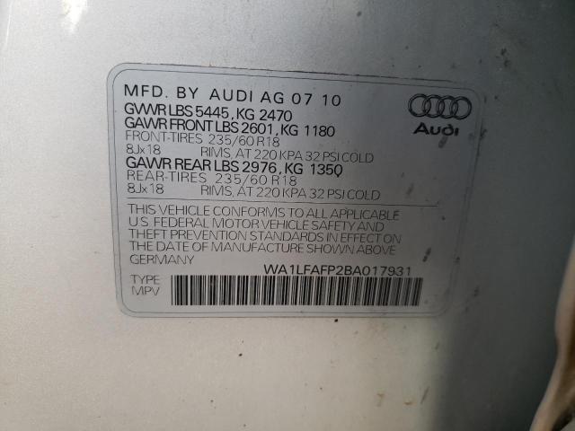 Photo 12 VIN: WA1LFAFP2BA017931 - AUDI Q5 