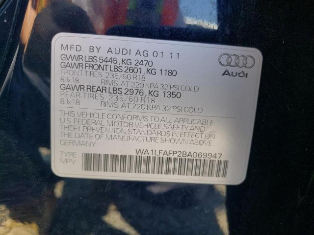 Photo 12 VIN: WA1LFAFP2BA069947 - AUDI Q5 PREMIUM 