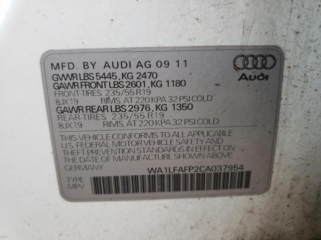 Photo 11 VIN: WA1LFAFP2CA037954 - AUDI Q5 PREMIUM 