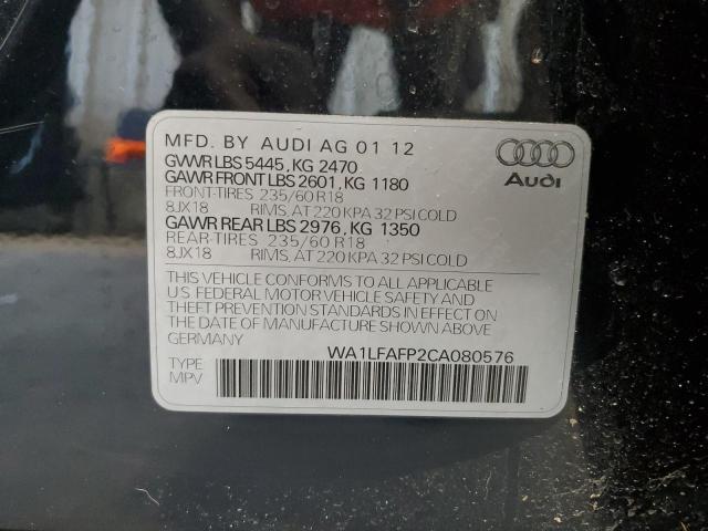 Photo 12 VIN: WA1LFAFP2CA080576 - AUDI Q5 PREMIUM 