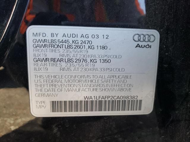 Photo 9 VIN: WA1LFAFP2CA098382 - AUDI Q5 PREMIUM 