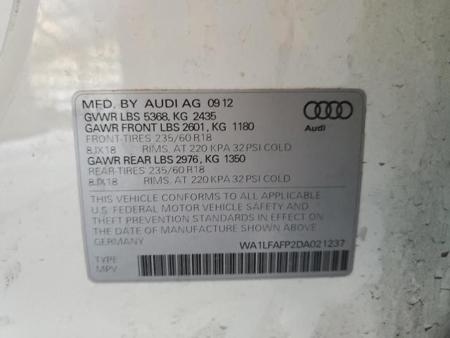 Photo 12 VIN: WA1LFAFP2DA021237 - AUDI Q5 