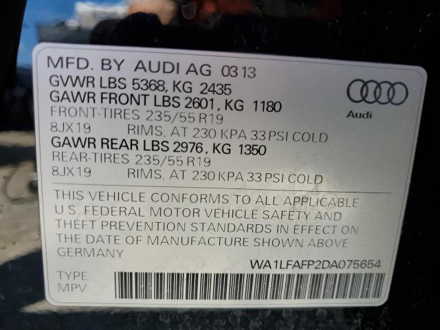 Photo 9 VIN: WA1LFAFP2DA075654 - AUDI Q5 