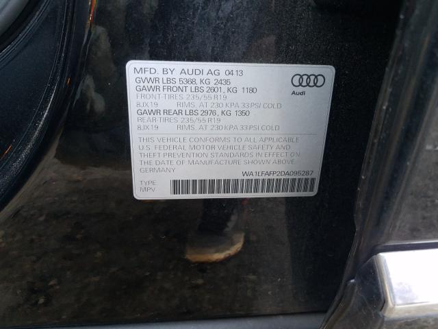 Photo 9 VIN: WA1LFAFP2DA095287 - AUDI Q5 PREMIUM 