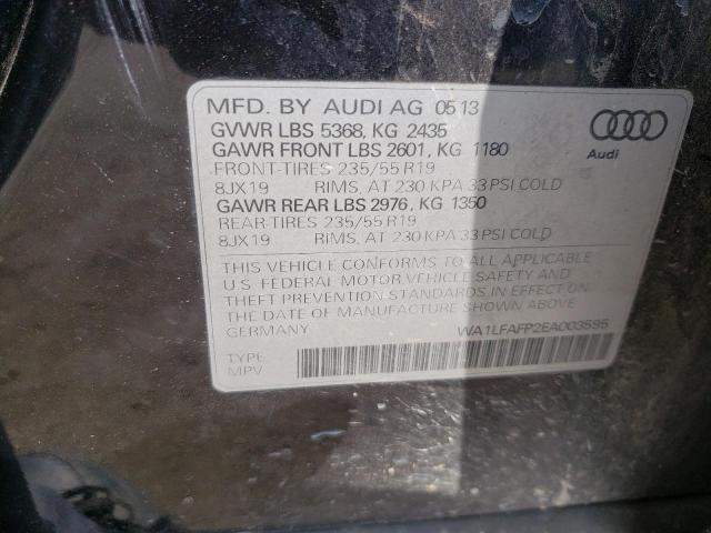 Photo 9 VIN: WA1LFAFP2EA003595 - AUDI Q5 PREMIUM 