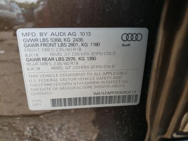 Photo 9 VIN: WA1LFAFP2EA050013 - AUDI Q5 