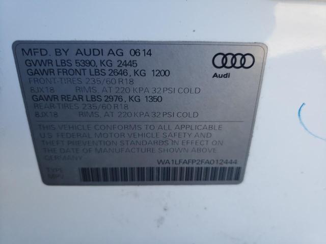 Photo 11 VIN: WA1LFAFP2FA012444 - AUDI Q5 