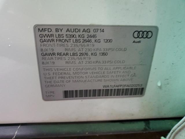 Photo 12 VIN: WA1LFAFP2FA020253 - AUDI Q5 PREMIUM 