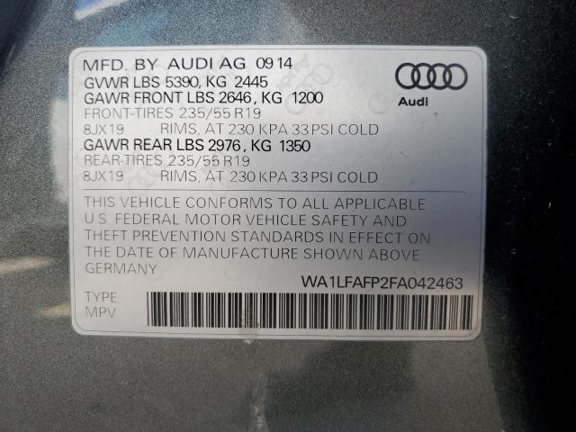 Photo 12 VIN: WA1LFAFP2FA042463 - AUDI Q5 