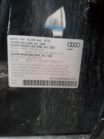 Photo 13 VIN: WA1LFAFP2FA053138 - AUDI Q5 