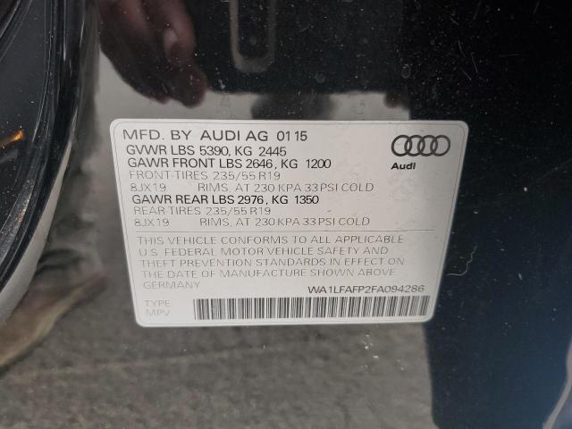 Photo 12 VIN: WA1LFAFP2FA094286 - AUDI Q5 PREMIUM 