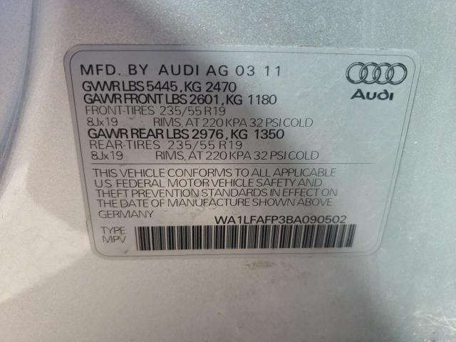 Photo 9 VIN: WA1LFAFP3BA090502 - AUDI Q5 PREMIUM 