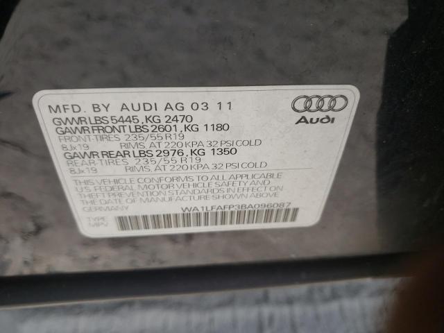 Photo 9 VIN: WA1LFAFP3BA096087 - AUDI Q5 PREMIUM 