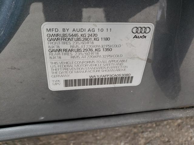 Photo 9 VIN: WA1LFAFP3CA053080 - AUDI Q5 PREMIUM 