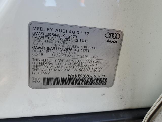 Photo 11 VIN: WA1LFAFP3CA073779 - AUDI Q5 