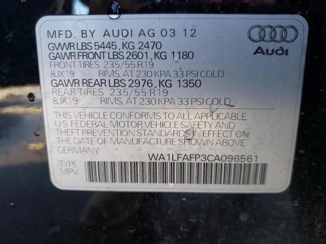 Photo 12 VIN: WA1LFAFP3CA096561 - AUDI Q5 