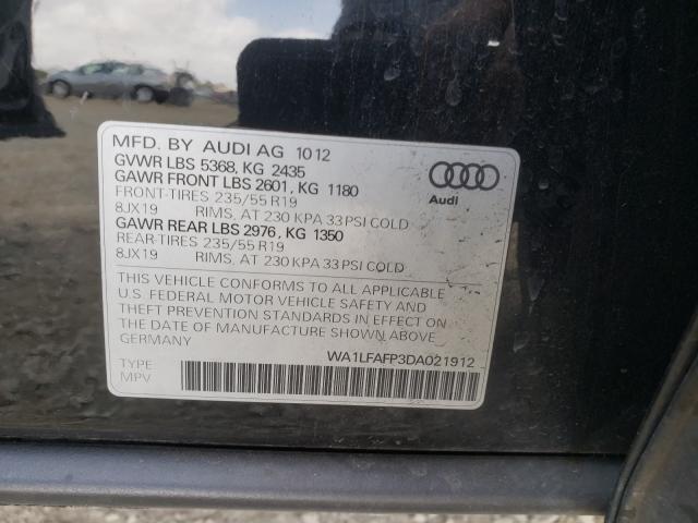 Photo 9 VIN: WA1LFAFP3DA021912 - AUDI Q5 PREMIUM 