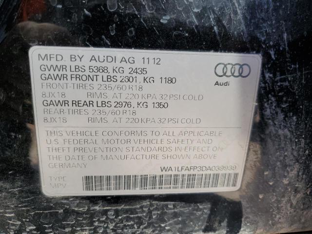 Photo 12 VIN: WA1LFAFP3DA039939 - AUDI Q5 