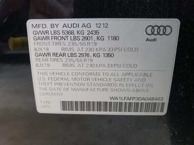 Photo 9 VIN: WA1LFAFP3DA048463 - AUDI Q5 PREMIUM 