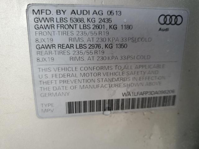 Photo 12 VIN: WA1LFAFP3DA096206 - AUDI Q5 PREMIUM 