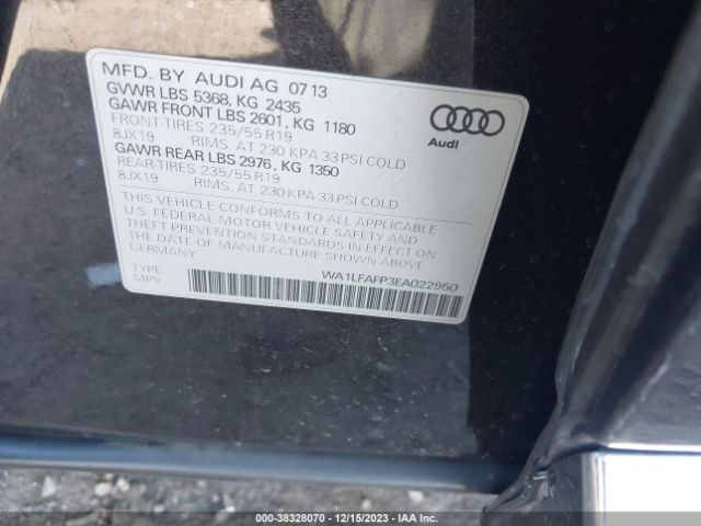 Photo 8 VIN: WA1LFAFP3EA022950 - AUDI Q5 