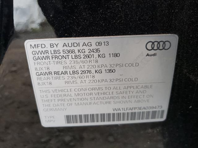 Photo 9 VIN: WA1LFAFP3EA039473 - AUDI Q5 PREMIUM 