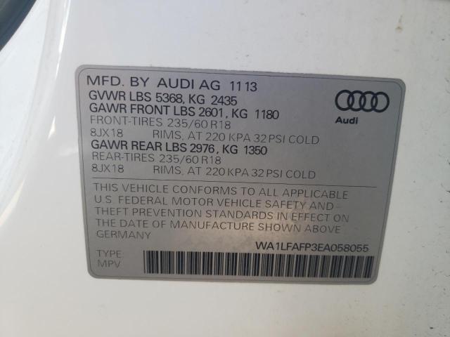 Photo 9 VIN: WA1LFAFP3EA058055 - AUDI Q5 PREMIUM 