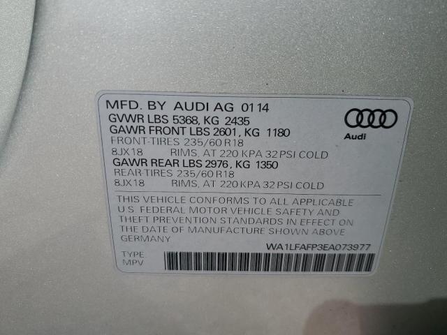 Photo 12 VIN: WA1LFAFP3EA073977 - AUDI Q5 PREMIUM 