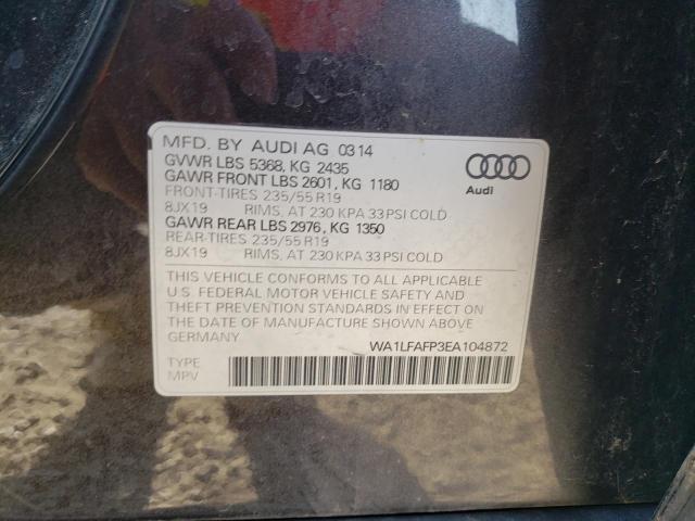 Photo 9 VIN: WA1LFAFP3EA104872 - AUDI Q5 