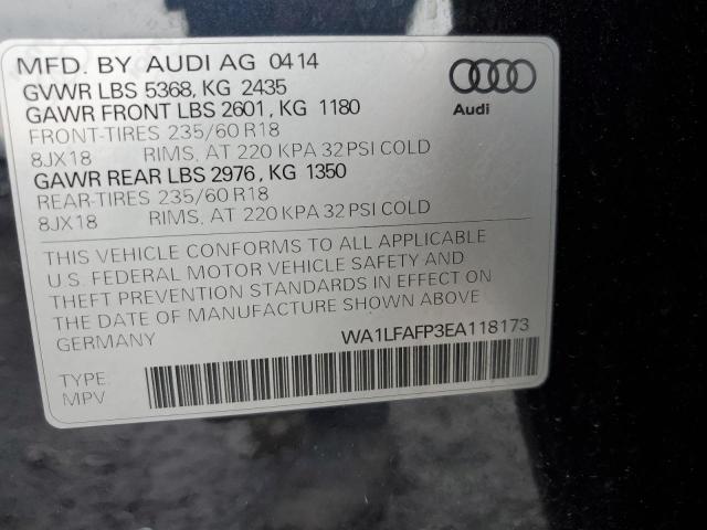 Photo 9 VIN: WA1LFAFP3EA118173 - AUDI Q5 PREMIUM 