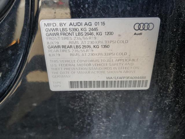 Photo 11 VIN: WA1LFAFP3FA094488 - AUDI Q5 PREMIUM 