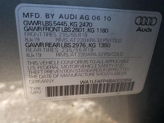 Photo 9 VIN: WA1LFAFP4BA002864 - AUDI Q5 PREMIUM 