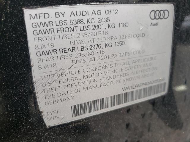 Photo 9 VIN: WA1LFAFP4DA009395 - AUDI Q5 PREMIUM 