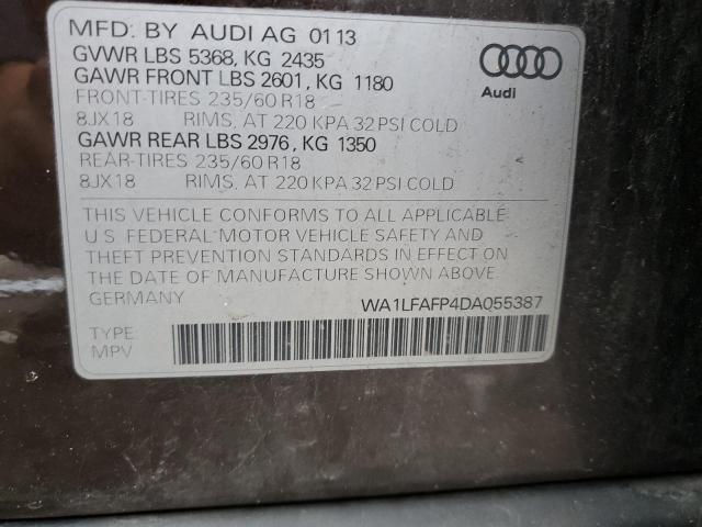 Photo 11 VIN: WA1LFAFP4DA055387 - AUDI Q5 