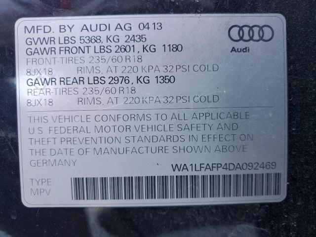 Photo 11 VIN: WA1LFAFP4DA092469 - AUDI Q5 PREMIUM 