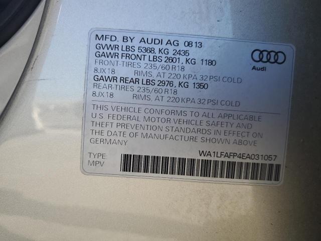 Photo 12 VIN: WA1LFAFP4EA031057 - AUDI Q5 PREMIUM 