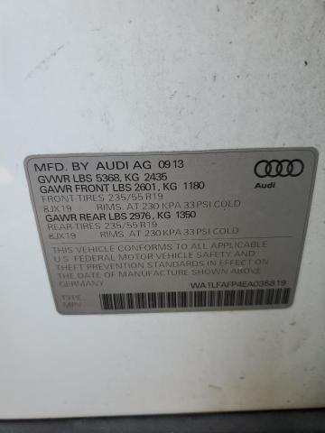 Photo 9 VIN: WA1LFAFP4EA035819 - AUDI Q5 PREMIUM 