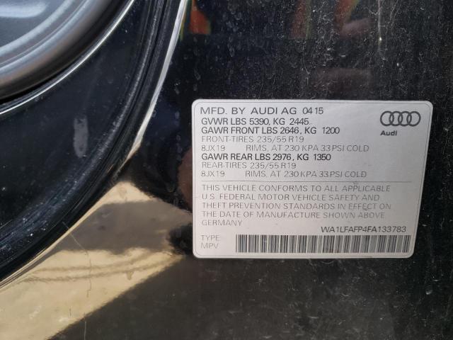 Photo 12 VIN: WA1LFAFP4FA133783 - AUDI Q5 