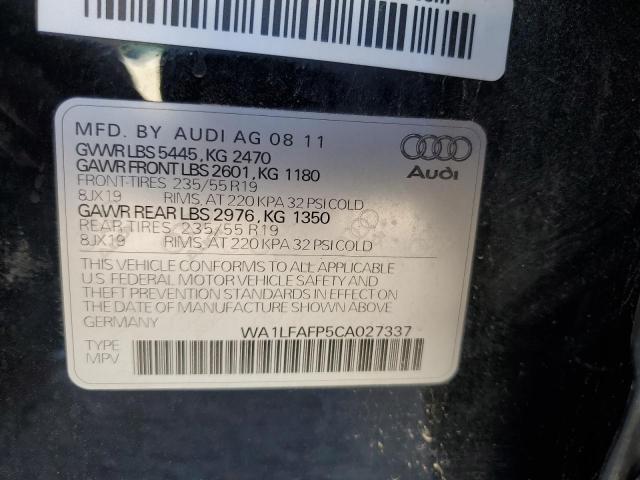 Photo 13 VIN: WA1LFAFP5CA027337 - AUDI Q5 PREMIUM 