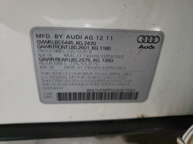 Photo 9 VIN: WA1LFAFP5CA067563 - AUDI Q5 PREMIUM 