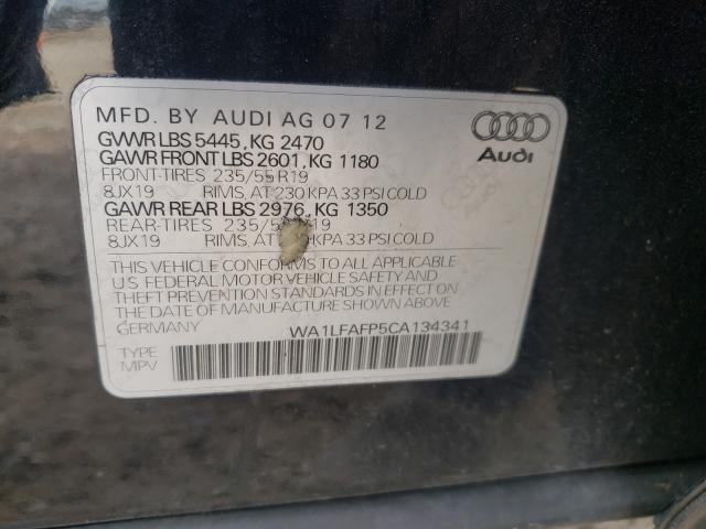 Photo 9 VIN: WA1LFAFP5CA134341 - AUDI Q5 