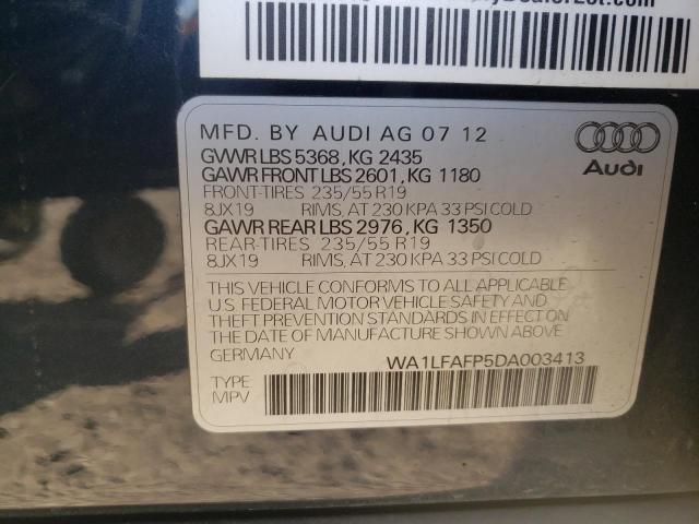 Photo 12 VIN: WA1LFAFP5DA003413 - AUDI Q5 PREMIUM 