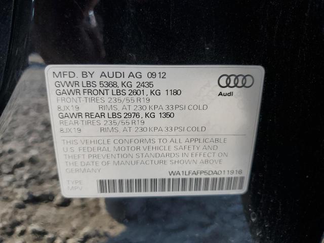 Photo 12 VIN: WA1LFAFP5DA011916 - AUDI Q5 PREMIUM 