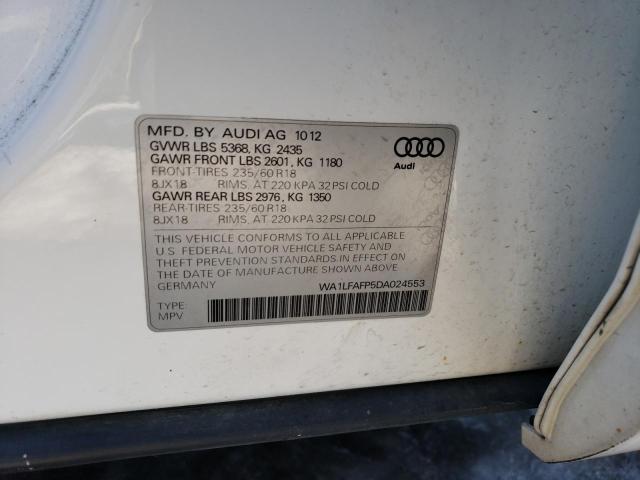 Photo 12 VIN: WA1LFAFP5DA024553 - AUDI Q5 