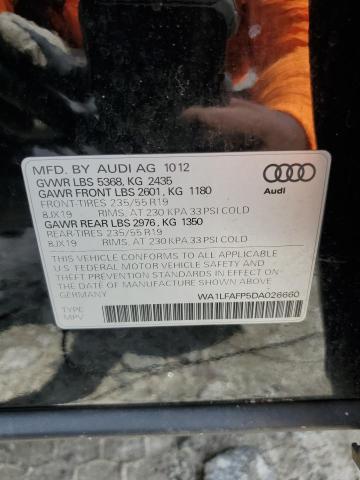 Photo 12 VIN: WA1LFAFP5DA026660 - AUDI Q5 