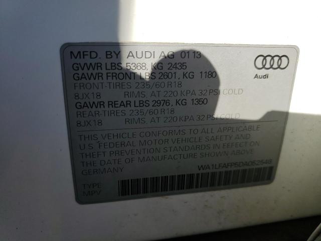 Photo 11 VIN: WA1LFAFP5DA052546 - AUDI Q5 PREMIUM 